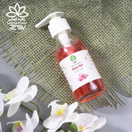 جل الورد لترطيب البشرة